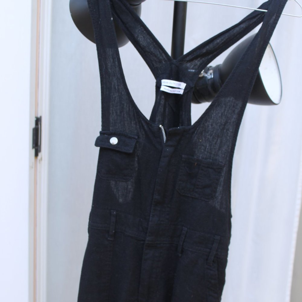 Black Zip Up Jumpsuit